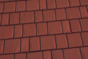 mission red premium steel shingle