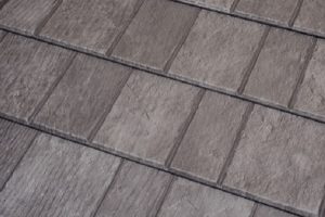 slate rock gray premium steel shingle